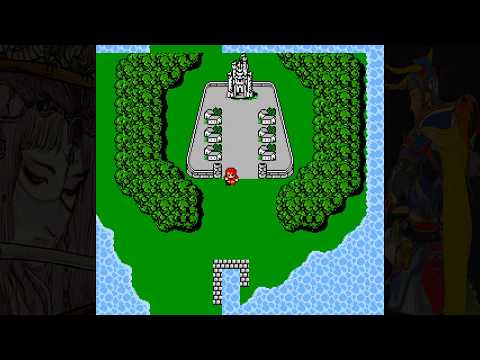 Final Fantasy (FC · Famicom) original version | full game completion session for default team 🎮