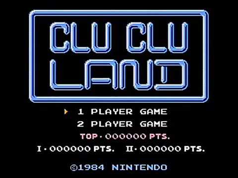 ［FC］クルクルランド（Clu Clu Land）BGM集