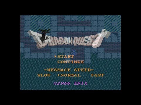 [FC] ドラゴンクエスト - 洞窟 1F～B7 [Dragon Quest]