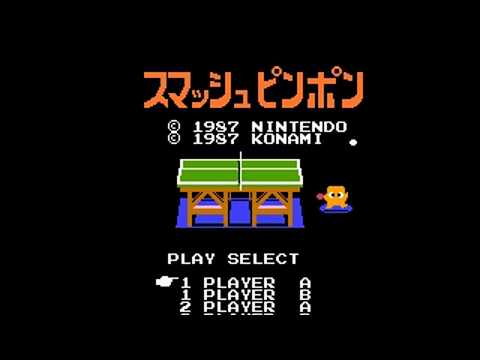 スマッシュピンポン プレイ動画 / Smash Table Tennis (FDS) Playthrough