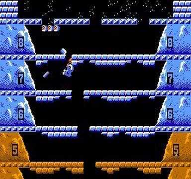 Ice Climber NES / Famicom - Attack of the killer eggplant!