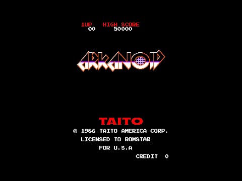 ARKANOID アルカノイド BGM Medley (arcade game music)