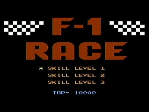 F1 Race - Famicom Gameplay (F1 レース)