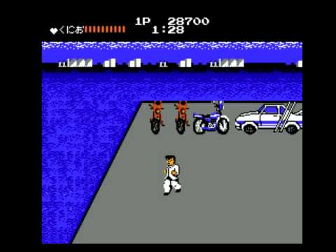 [Famicom] 熱血硬派くにおくん Nekketsu Kouha Kunio Kun -Walkthrough