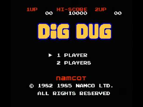 Dig Dug (NES) Music - Stage Theme