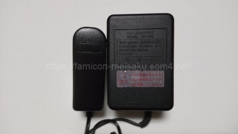 ファミコンACアダプターを純正品と互換品で比較(’縦
)