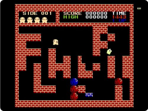 フラッピー プレイ画面