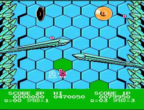 ツインビー3 ポコポコ大魔王プレイ画面